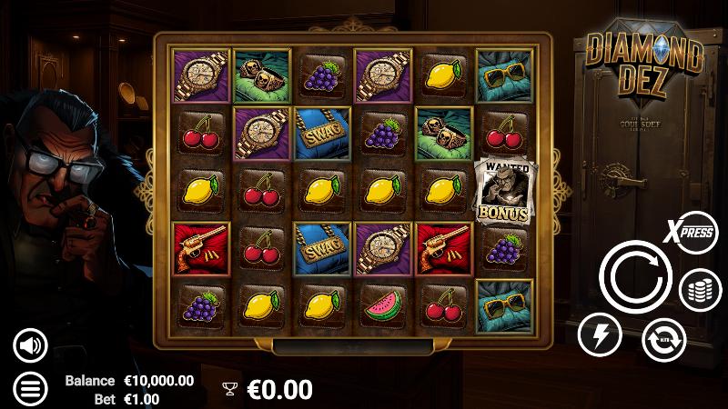 Diamond Dez slot game artwork