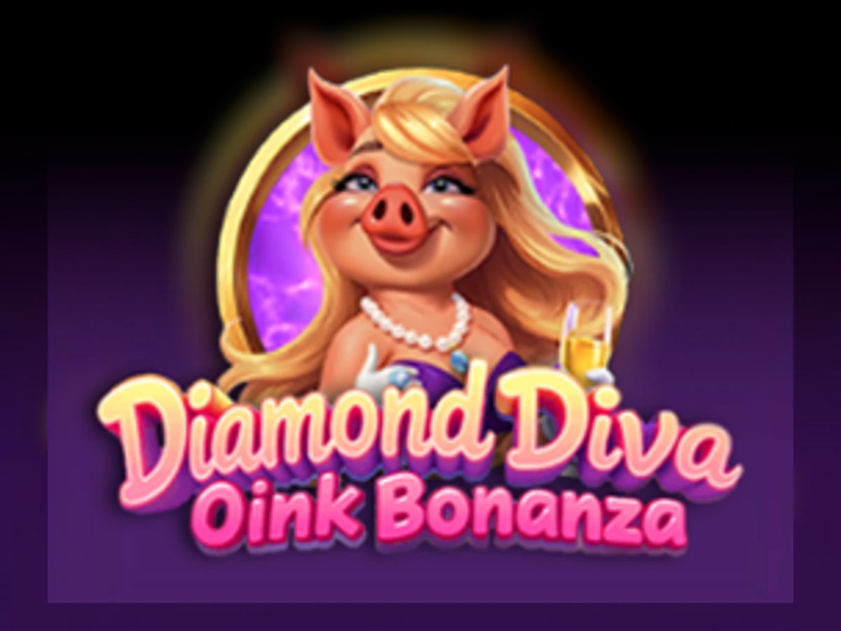 Diamond Diva Oink Bonanza slot game artwork