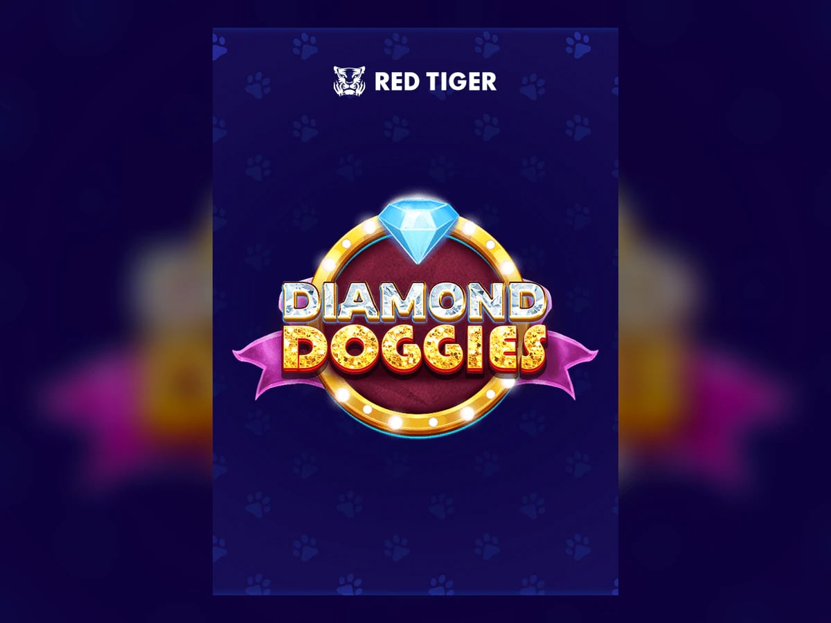 Diamond Doggies slot game artwork