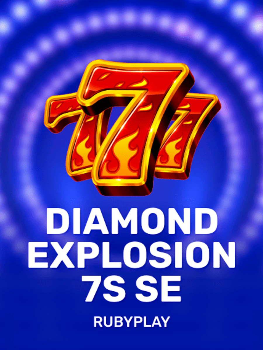 Diamond Explosion 7s SE slot game artwork