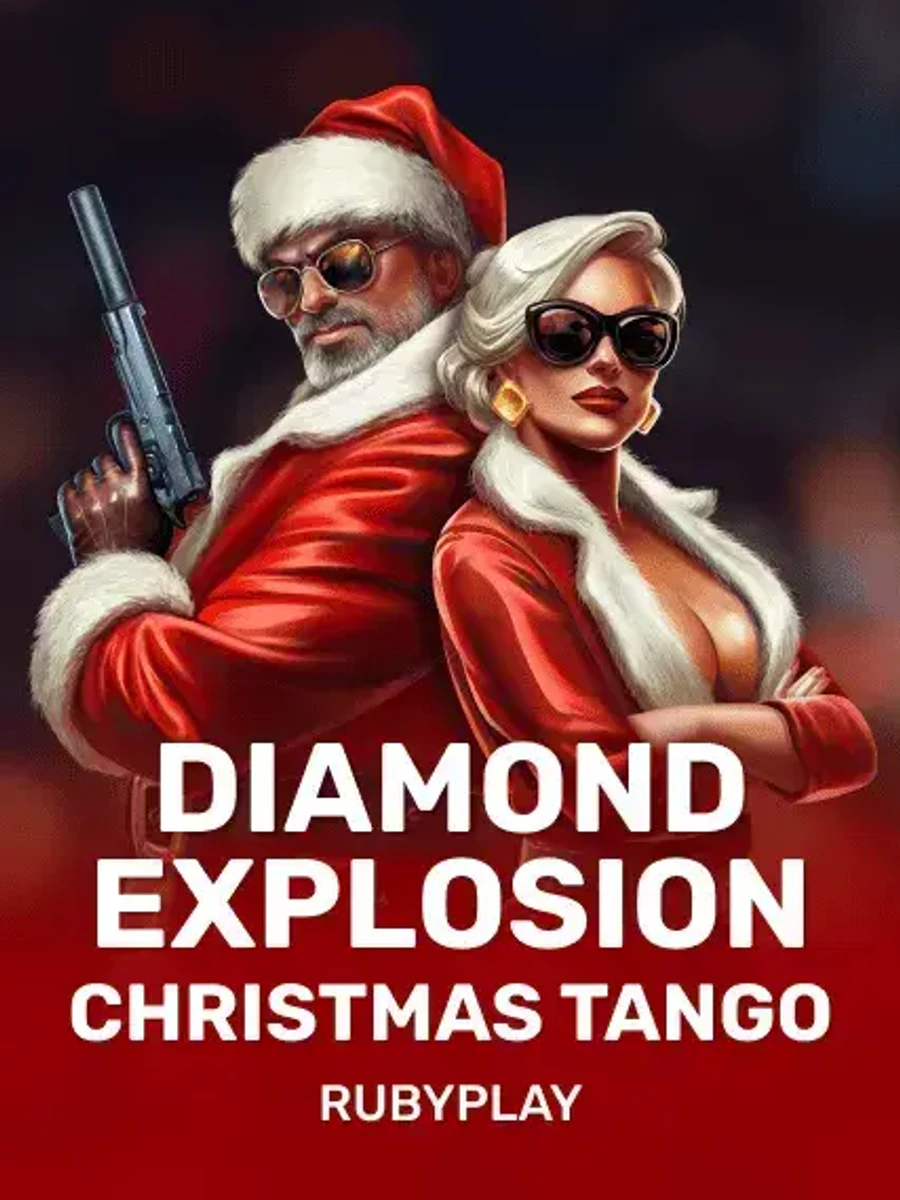 Diamond Explosion Christmas Tango slot game artwork