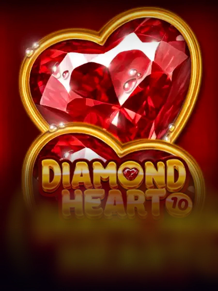 Diamond Heart 10 slot game artwork