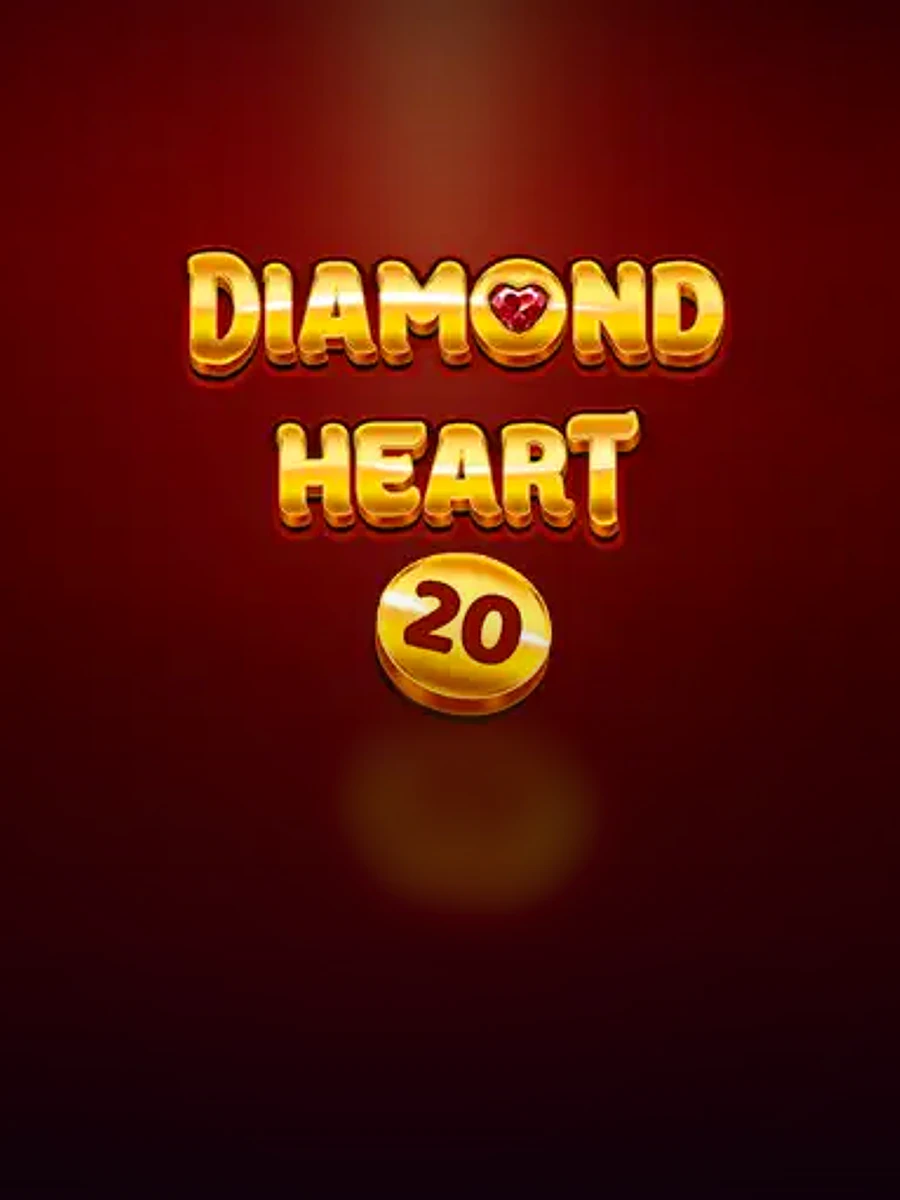 Diamond Heart 20 slot game artwork