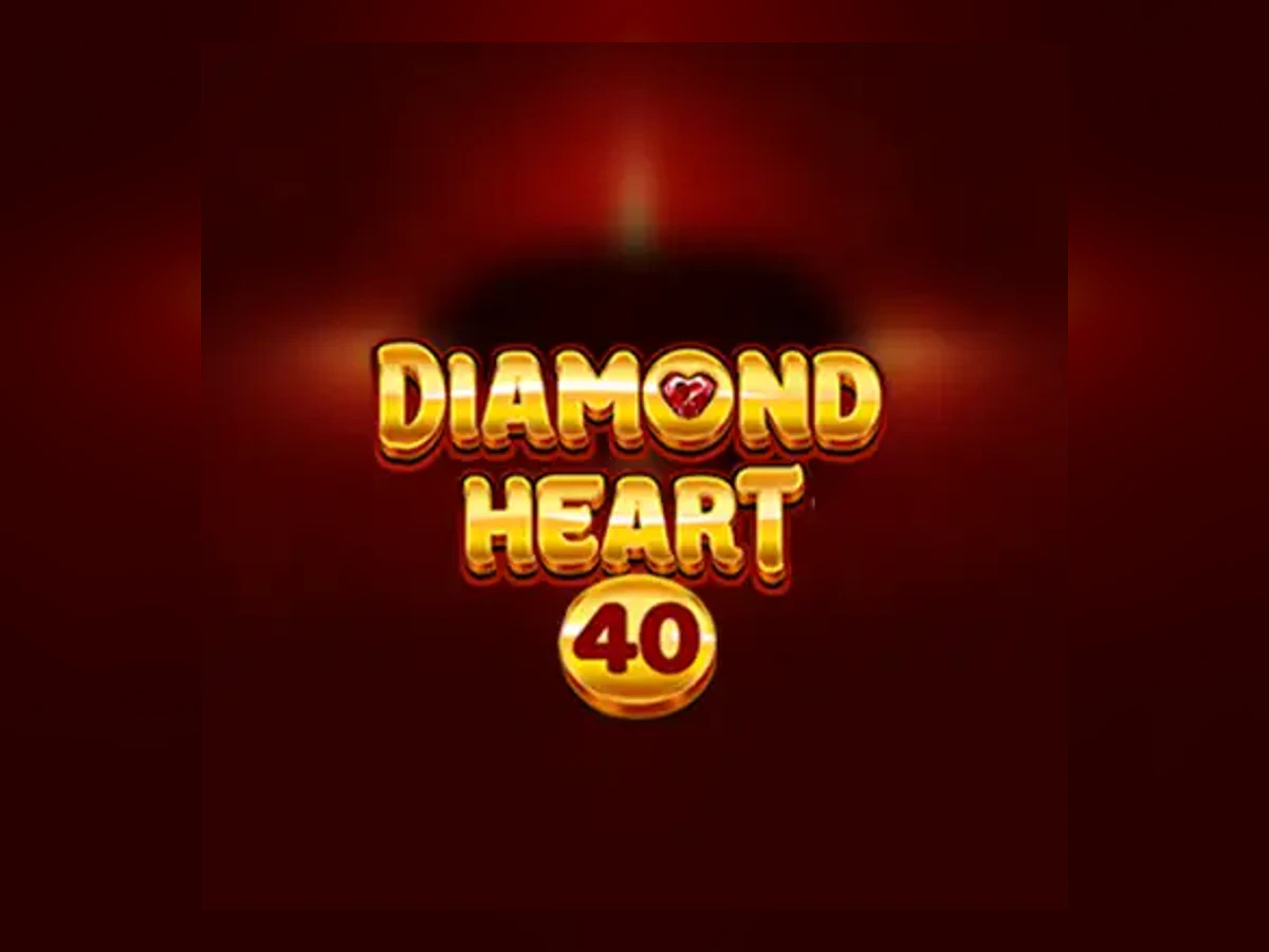 Diamond Heart 40 slot game artwork
