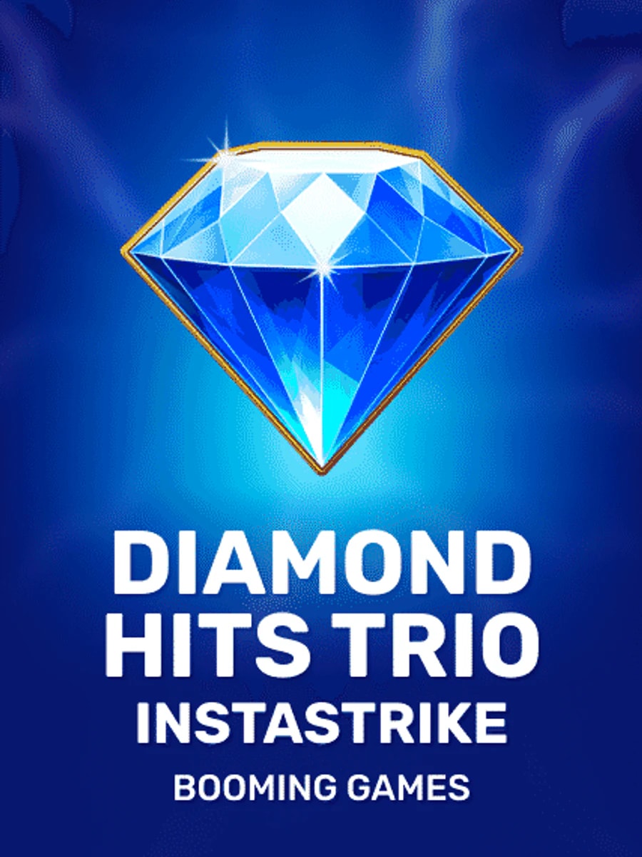 Diamond Hits Trio: InstaStrike slot game artwork