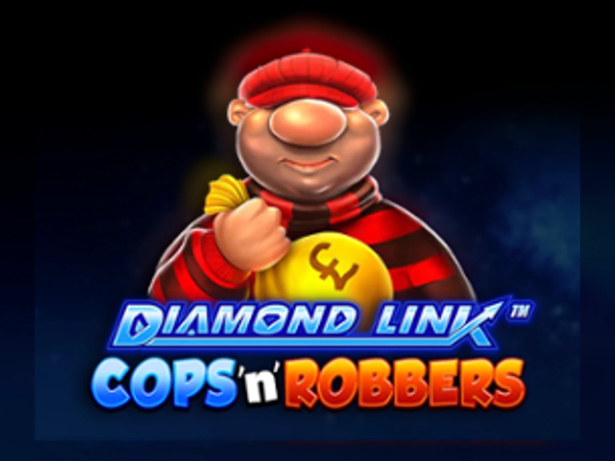 Diamond Link Cops and Robbers Linked slot game artwork