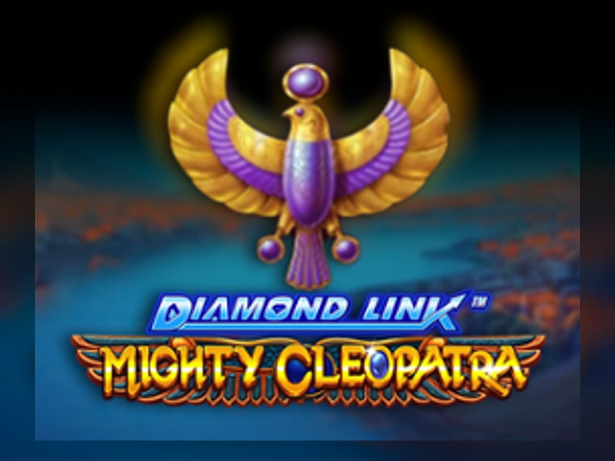 Diamond Link Mighty Cleopatra slot game artwork