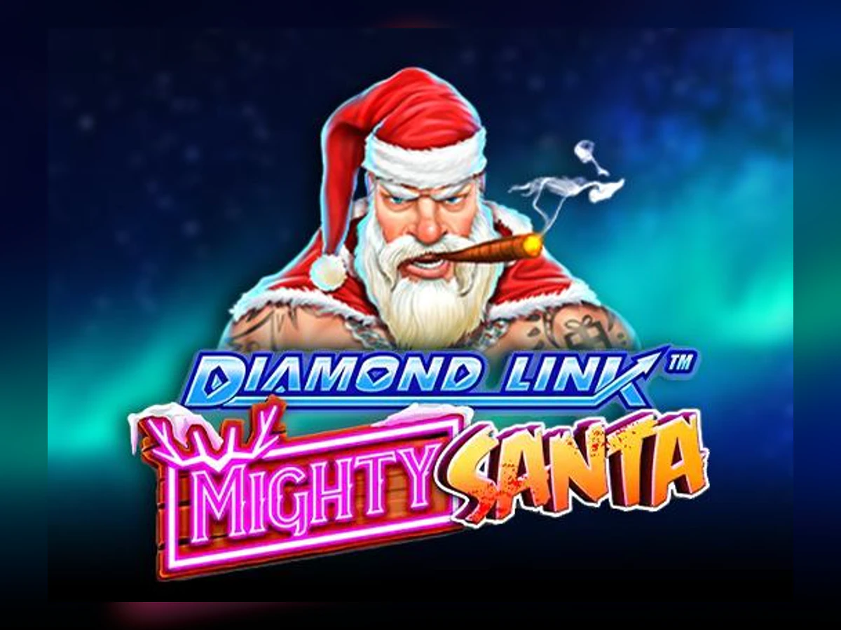 Diamond Link Mighty Santa slot game artwork