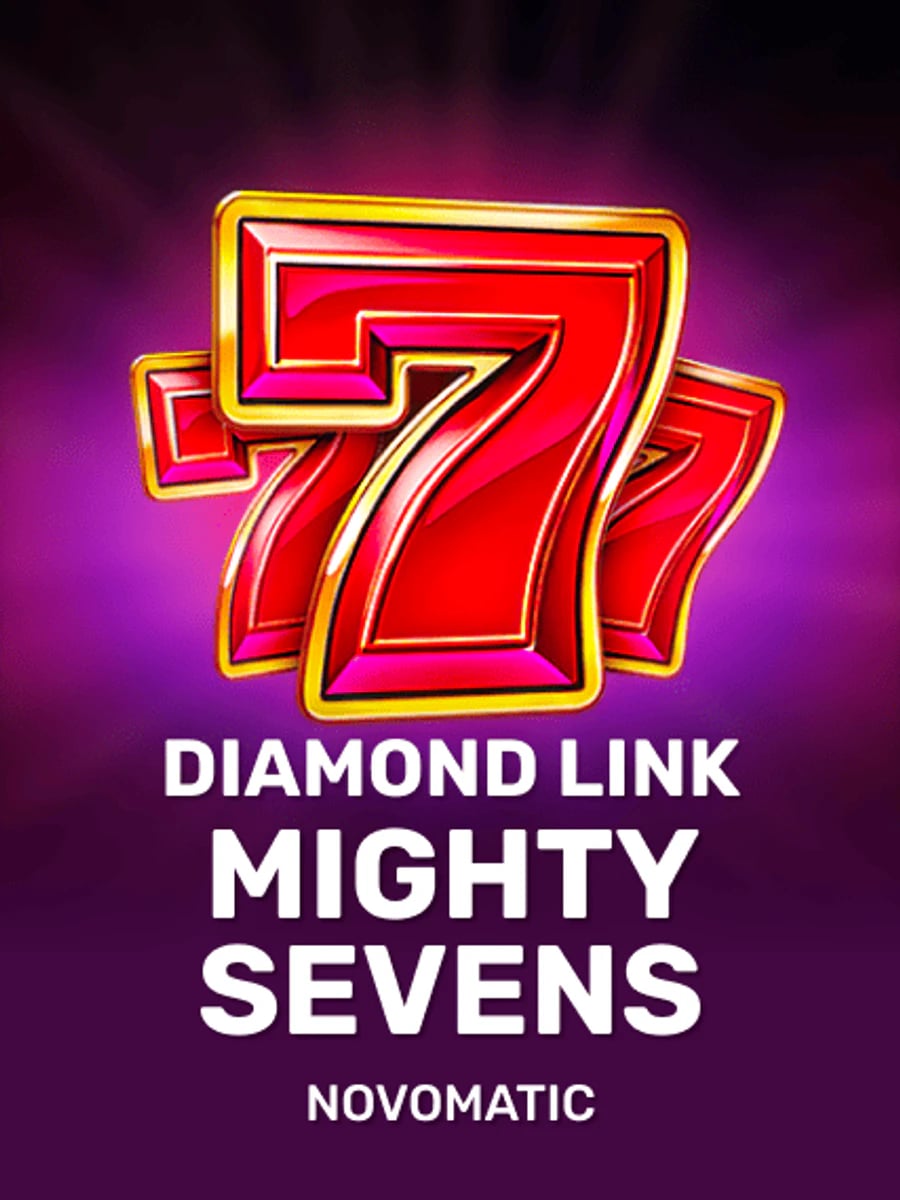 Diamond Link Mighty Sevens slot game artwork