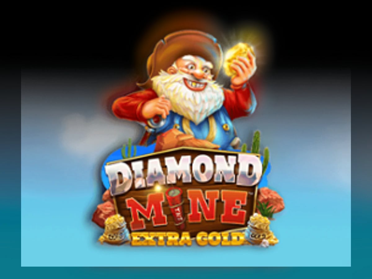 Diamond Mine Extra Gold slot game artwork