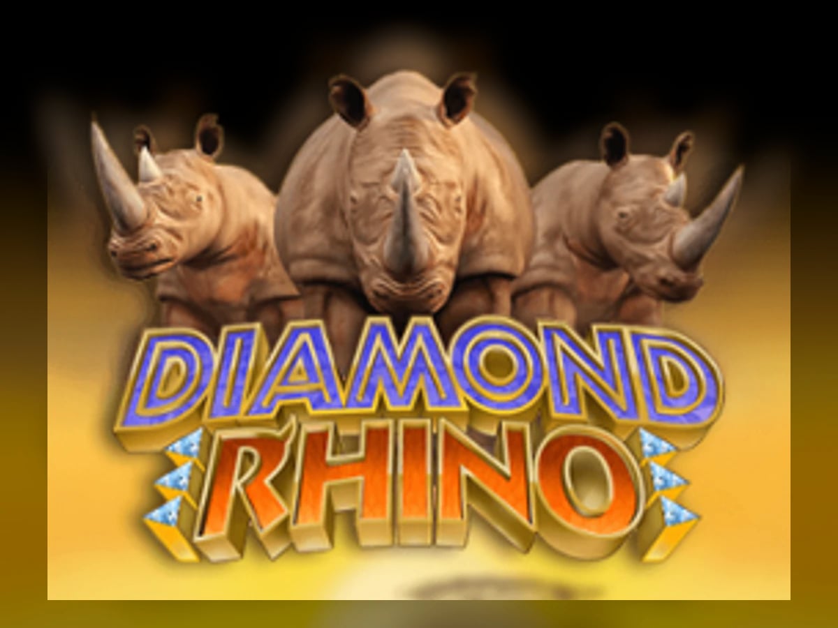Diamond Rhino slot game artwork