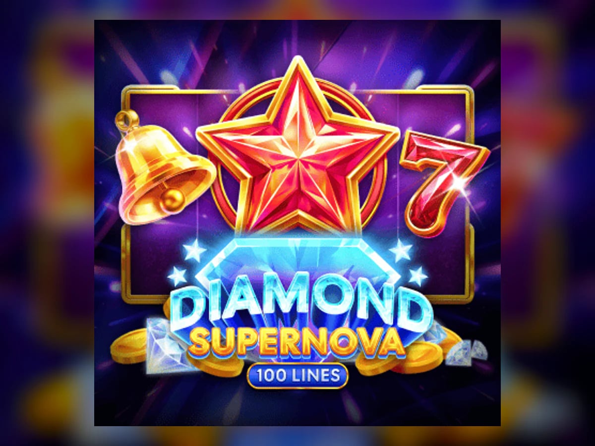 Diamond Supernova 100 slot game artwork