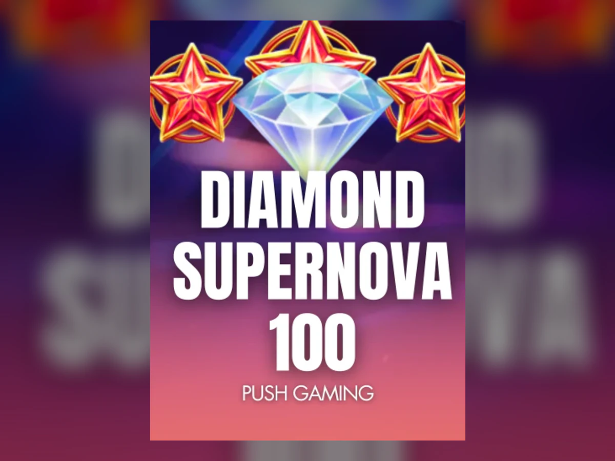 Diamond Supernova 100 slot game artwork