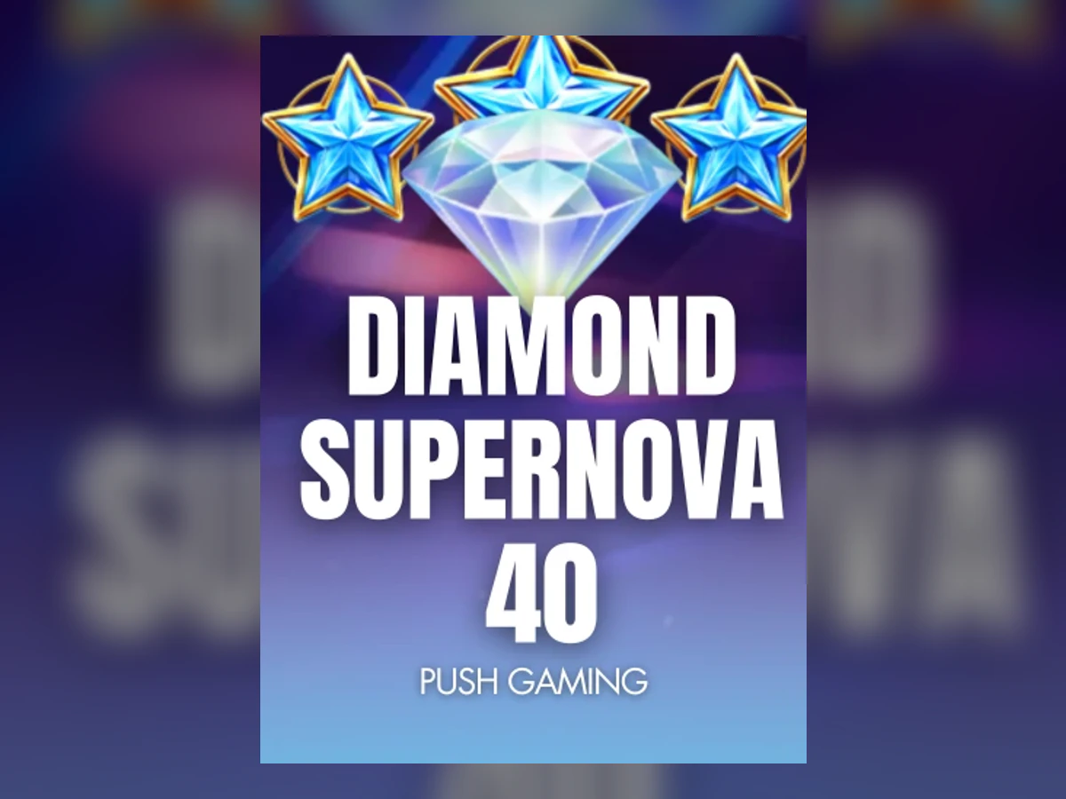 Diamond Supernova 40 slot game artwork