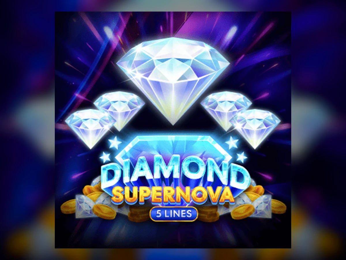 Diamond Supernova 5 slot game artwork