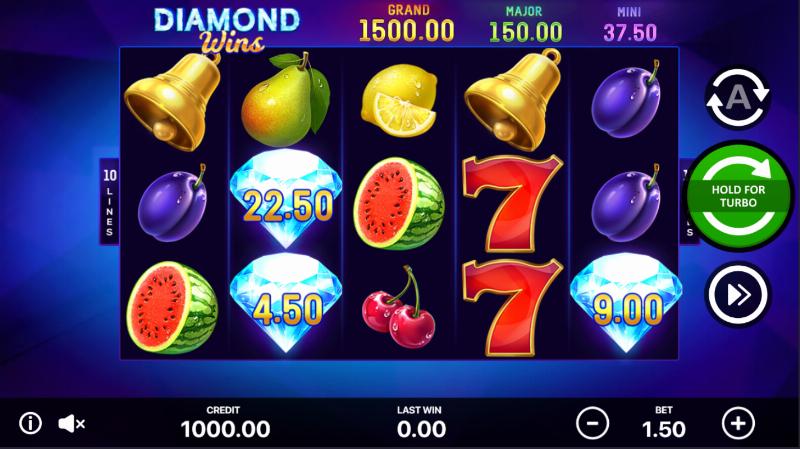 Diamond Wins slot game artwork