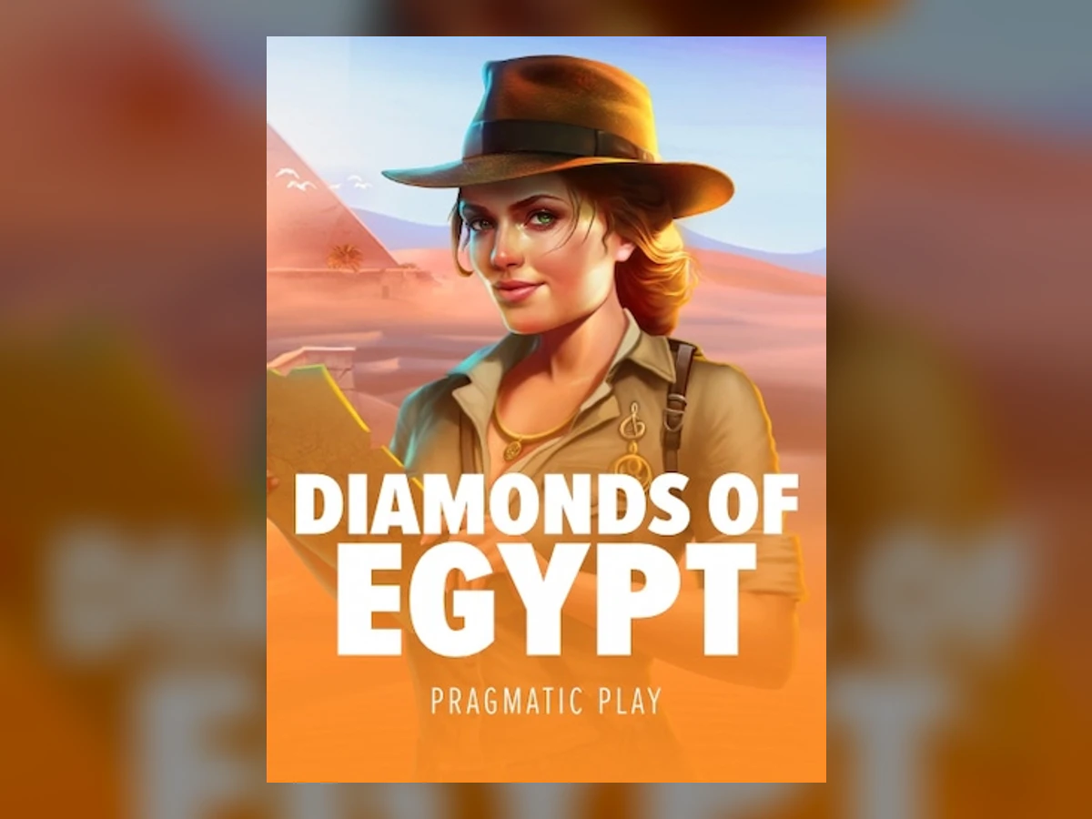 Diamonds Of Egypt slot game artwork