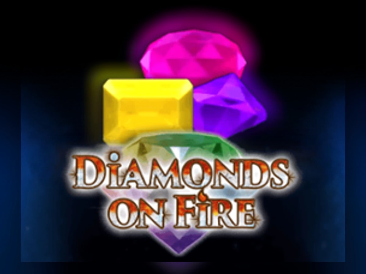 Diamonds on Fire slot game artwork