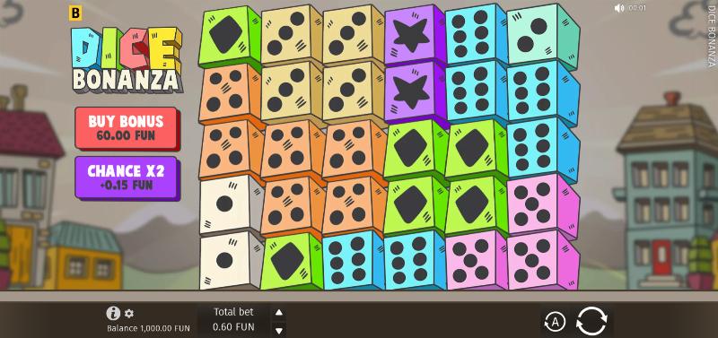 Dice Bonanza slot game artwork