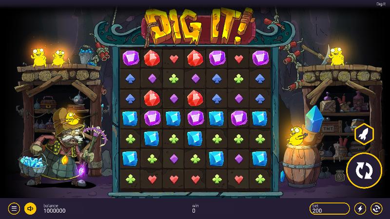 Dig It slot game artwork