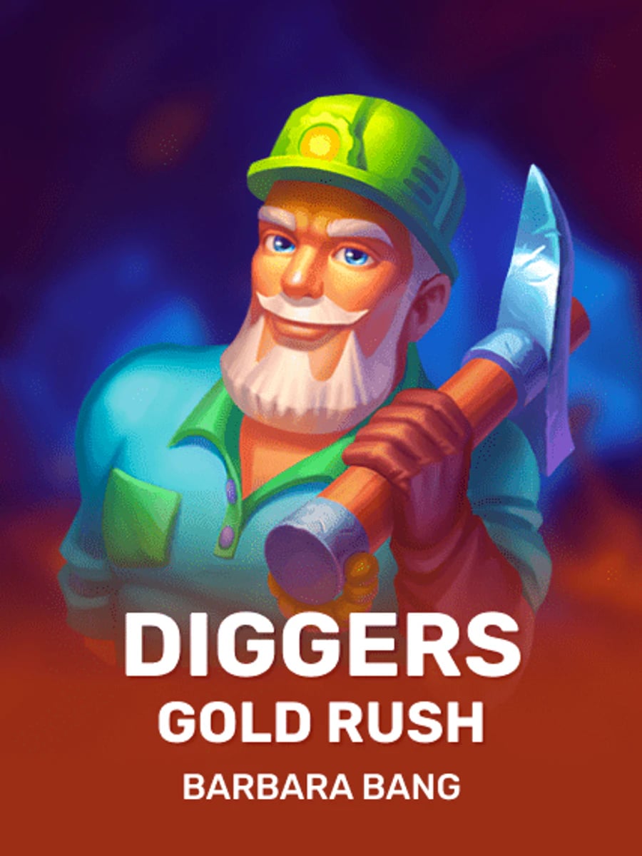Diggers Gold Rush slot game artwork