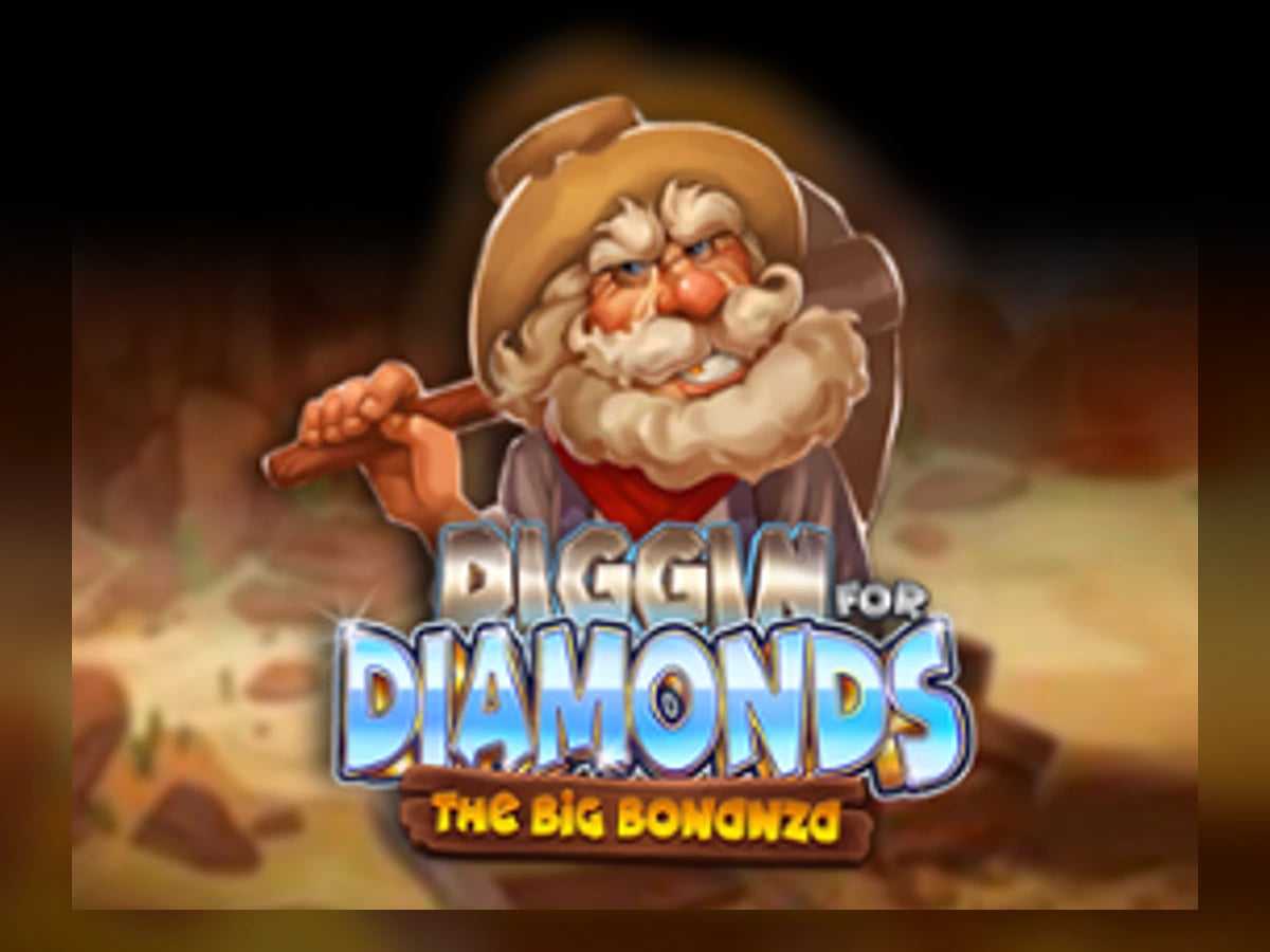 Diggin’ For Diamonds slot game artwork