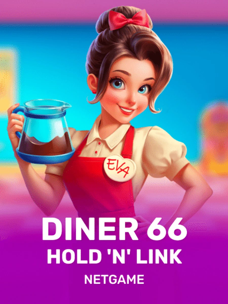 Diner 66: Hold 'N' Link slot game artwork