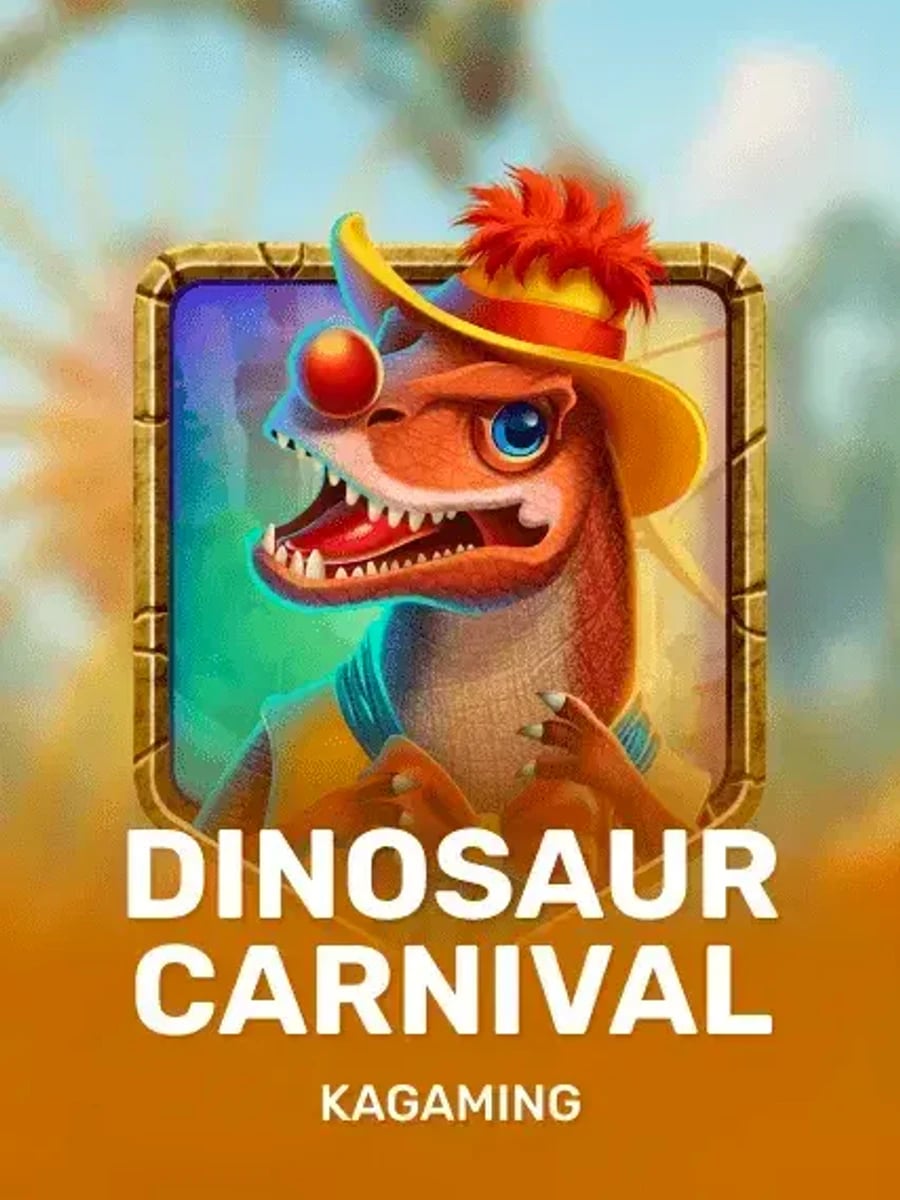 Dinosaur Carnival slot game artwork