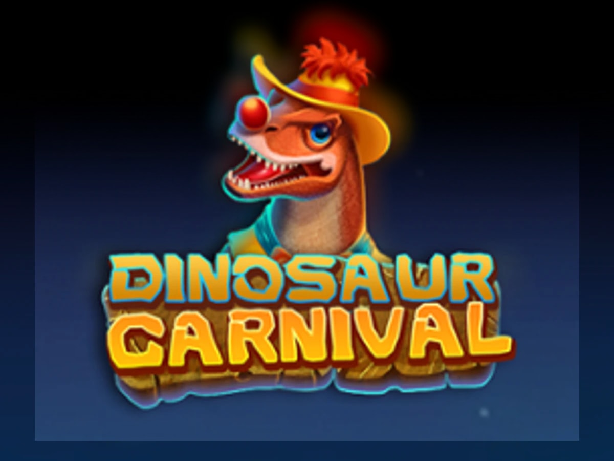Dinosaur Carnival slot game artwork