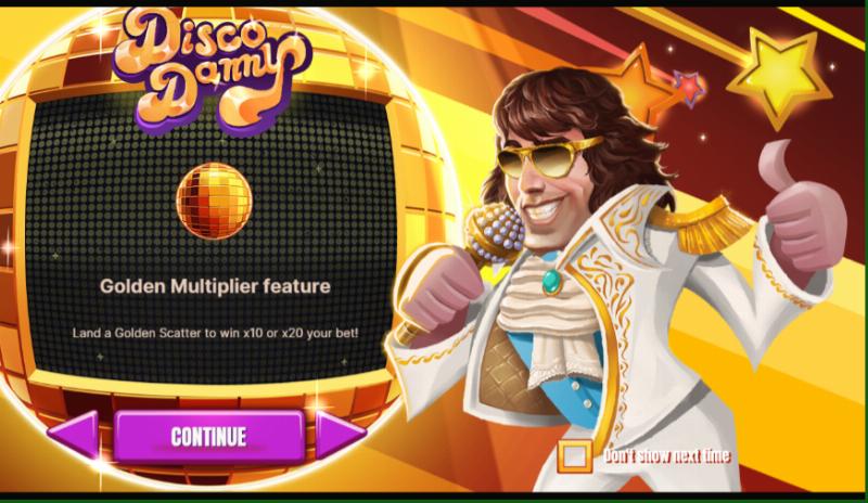 Disco Danny slot game artwork
