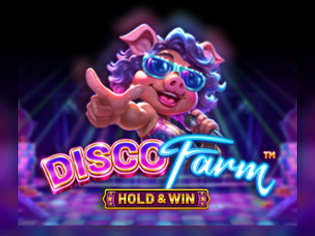 Disco Farm slot game artwork
