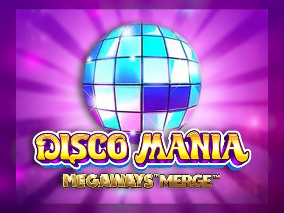 Disco Mania Megaways Merge slot game artwork