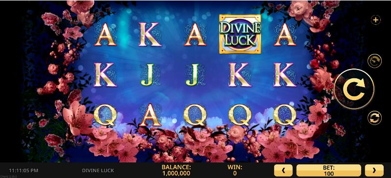 Divine Luck slot game artwork