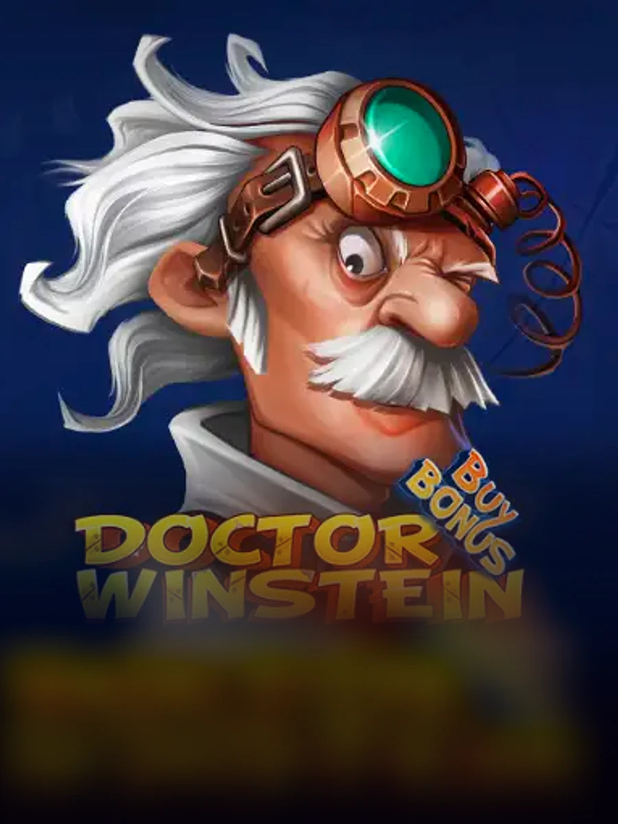 Doctor Winstein Buy Bonus slot game artwork