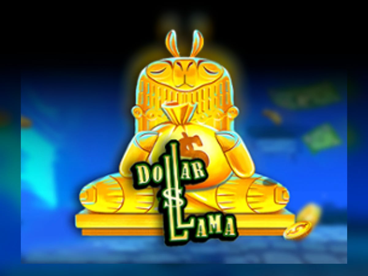 Dollar Llama slot game artwork