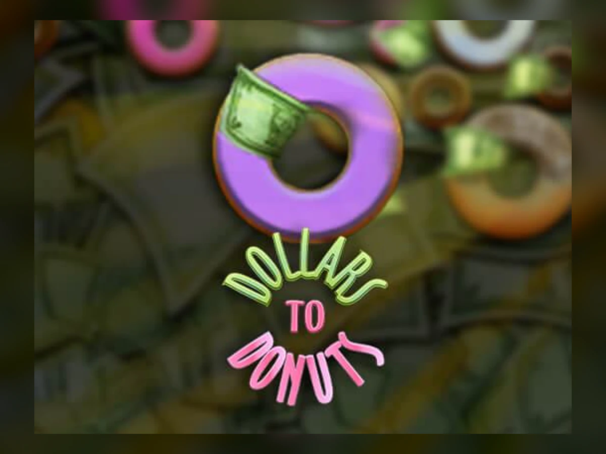 Dollars to Donuts slot game artwork