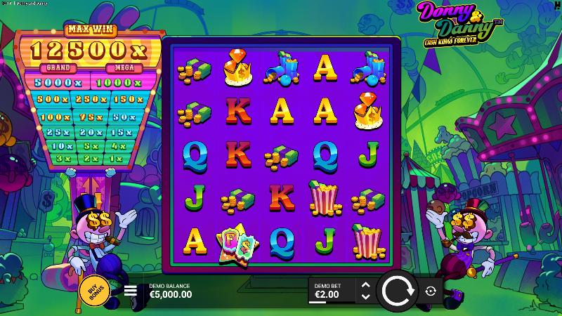 Donny And Danny slot game artwork