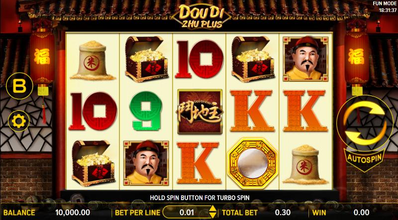 Dou Di Zhu Plus slot game artwork