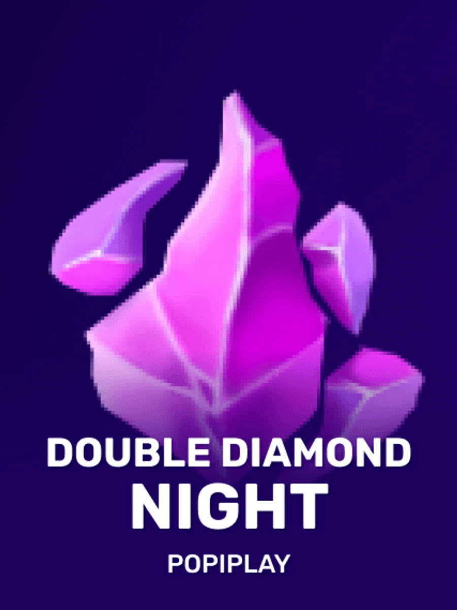 Double Diamond Night slot game artwork
