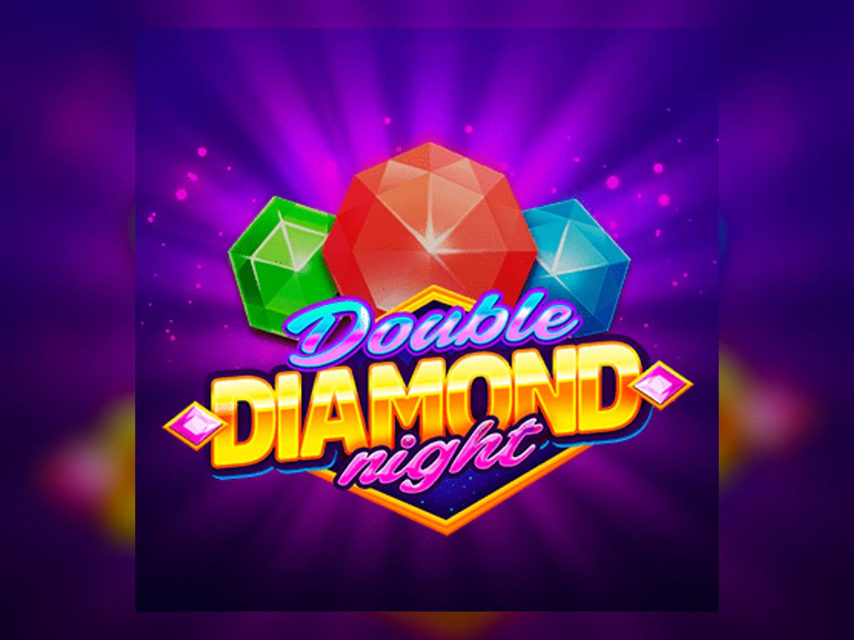 Double Diamond Night slot game artwork