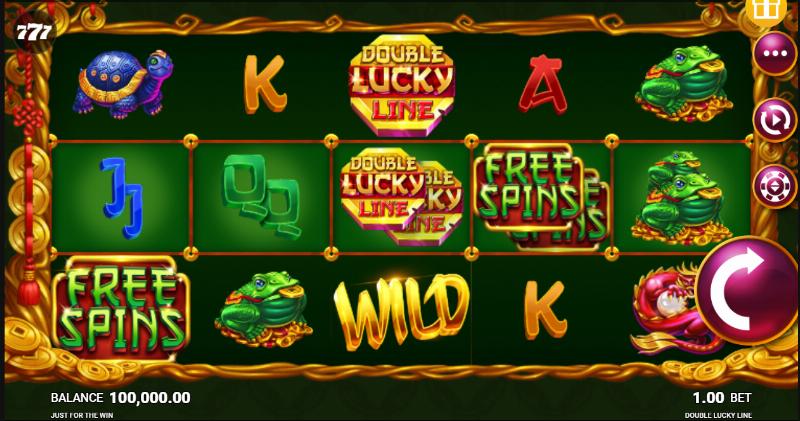Double Lucky Line slot game artwork