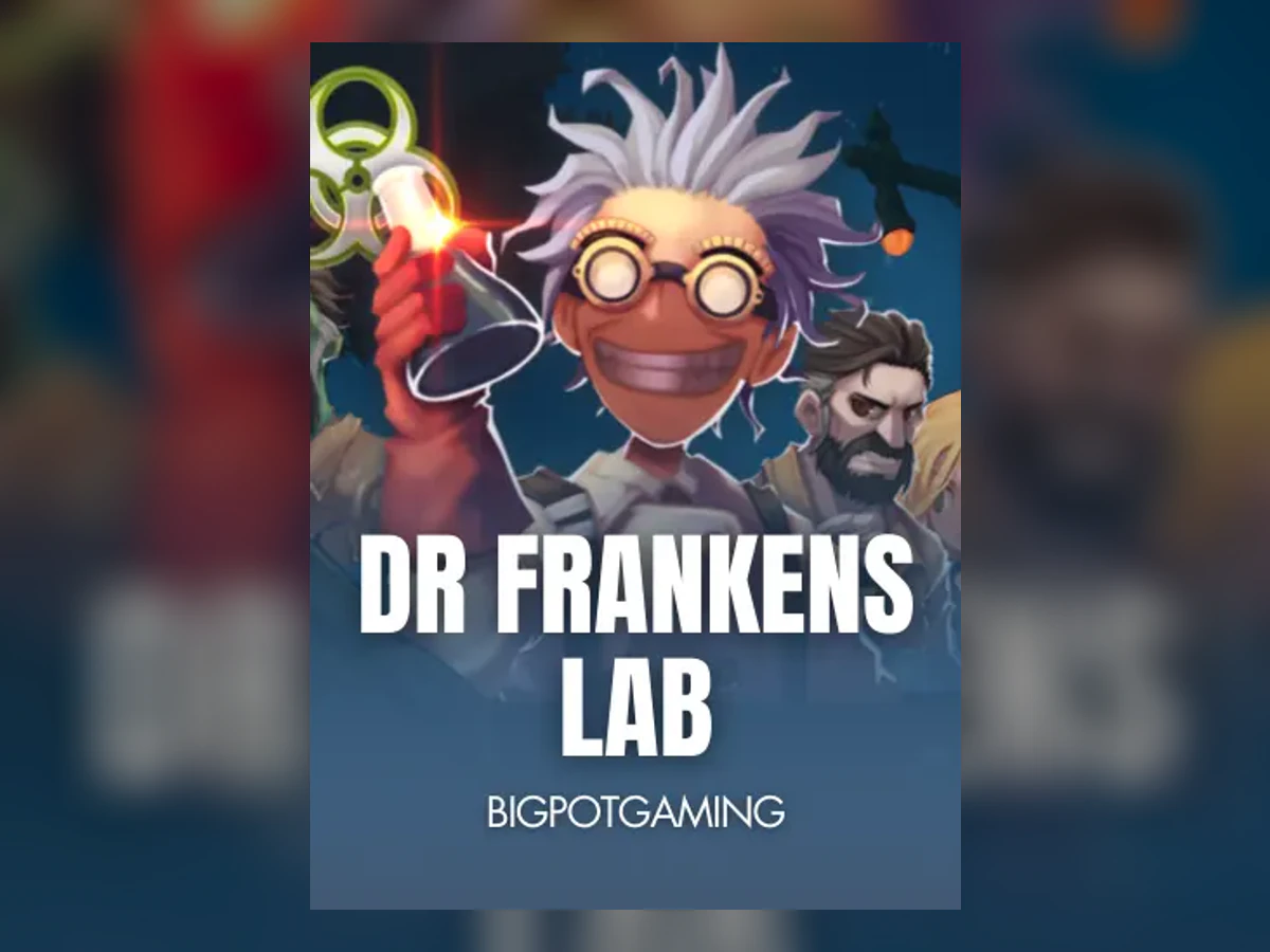 Dr Frankens Lab slot game artwork