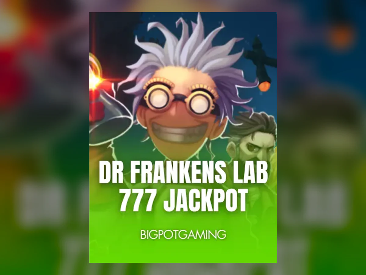 Dr Frankens Lab 777 Jackpot slot game artwork