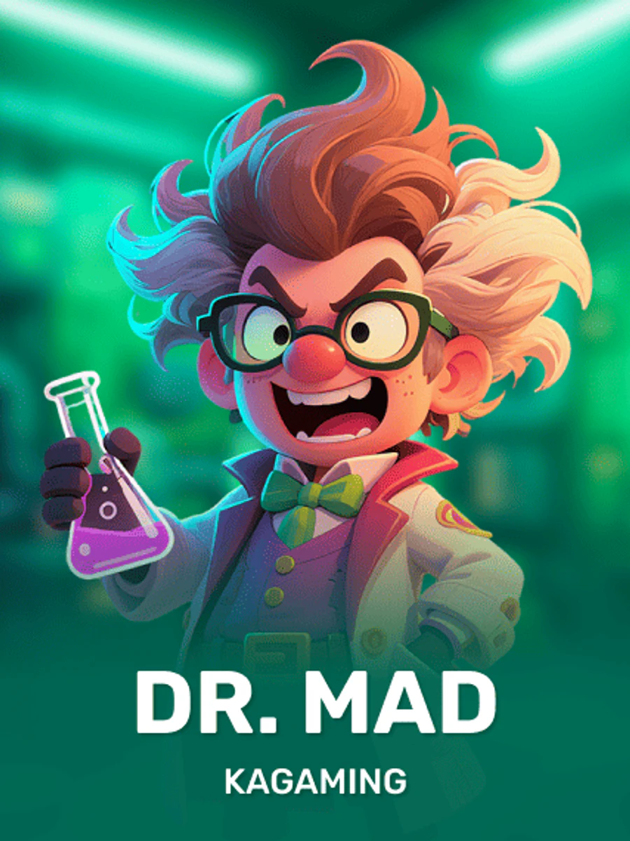 Dr. Mad slot game artwork