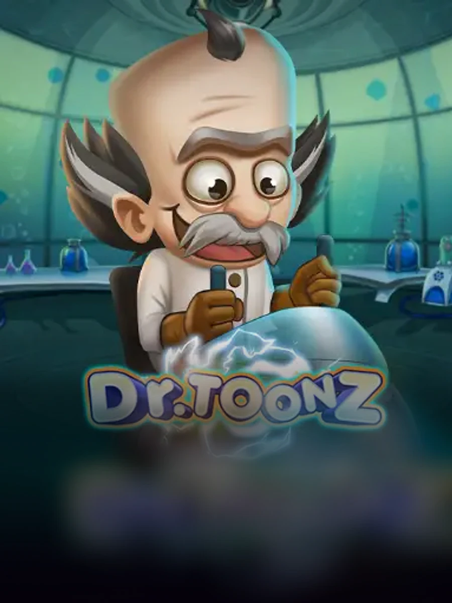 Dr Toonz slot game artwork