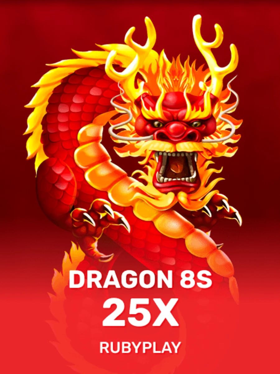 Dragon 8s 25x slot game artwork