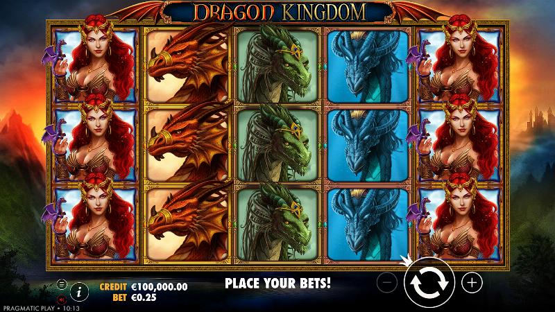 Dragon Kingdom slot game artwork
