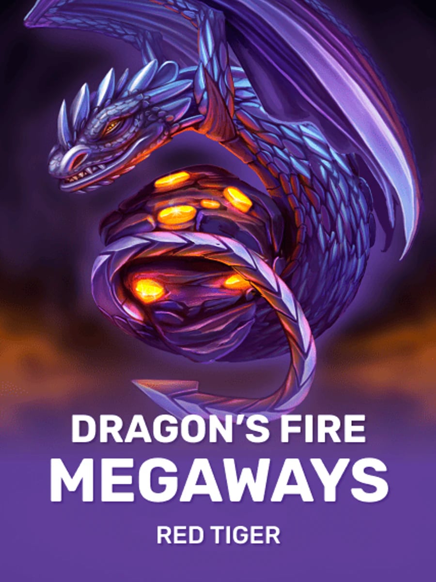 Dragon's Fire Megaways slot game artwork