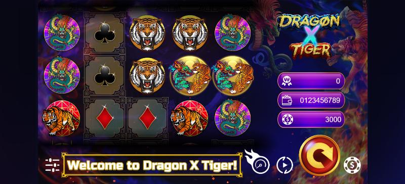 Dragon X Tiger slot game artwork