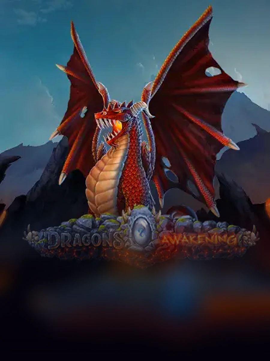 Dragons Awakening slot game artwork